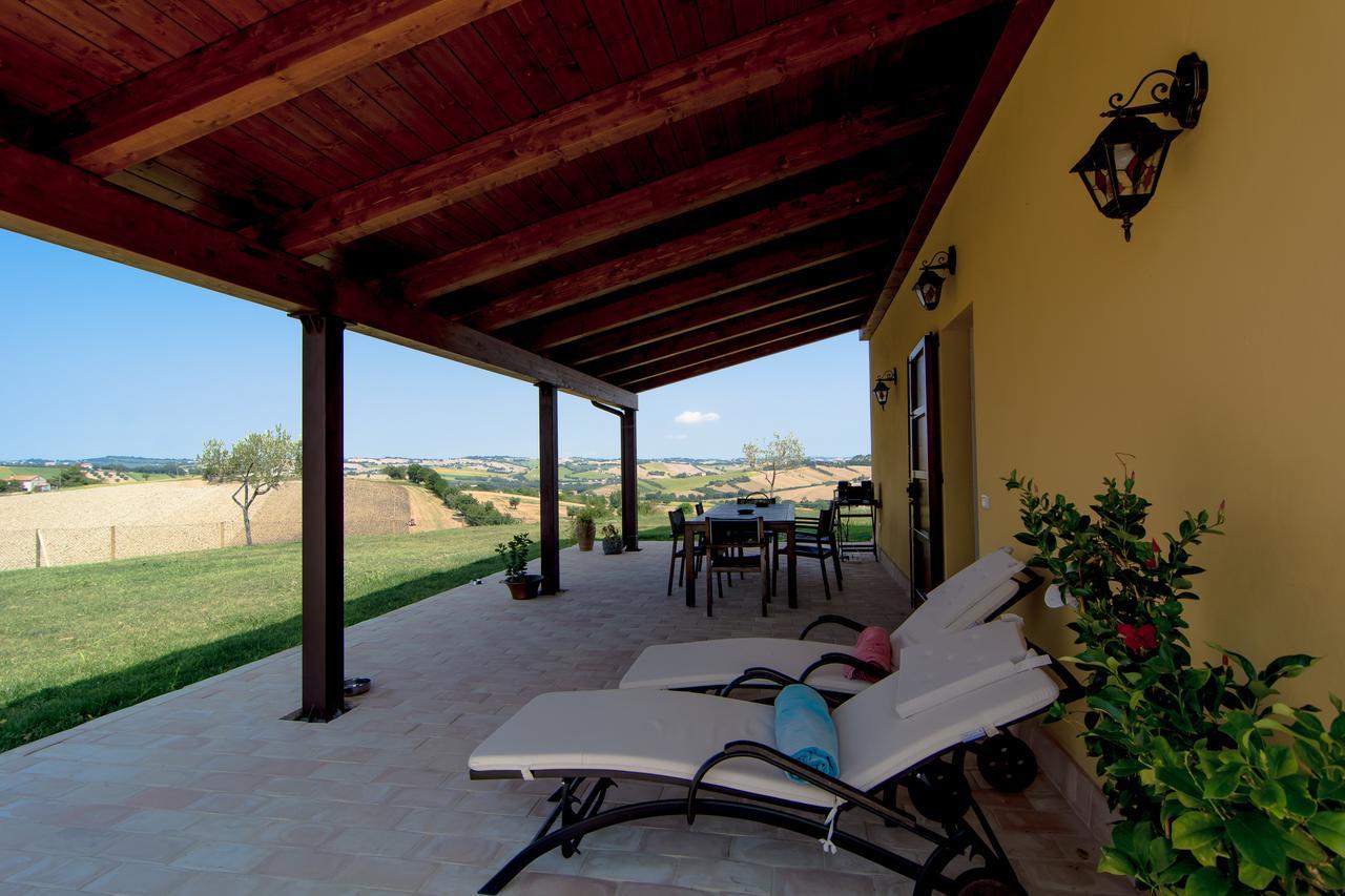 B&B Villa Olesia Ostra ภายนอก รูปภาพ